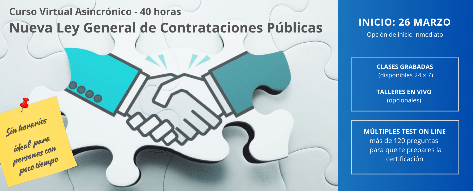 Nueva Ley de Contrataciones Públicas